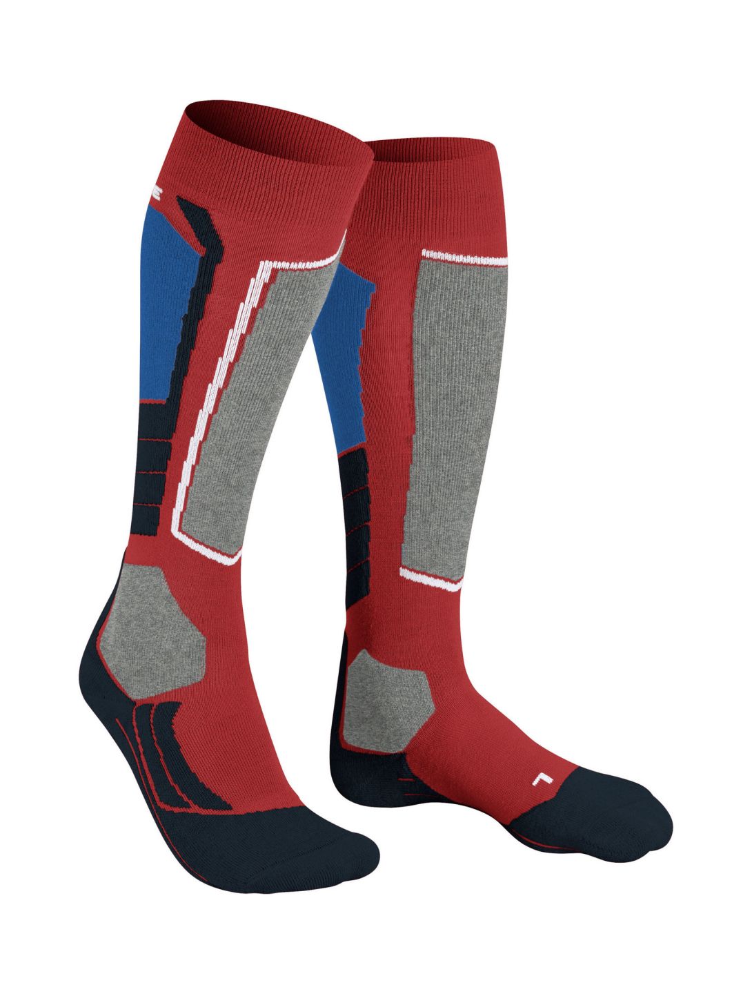 Falke, SK2 Intermediate chaussettes de ski hommes Tangerine rouge 