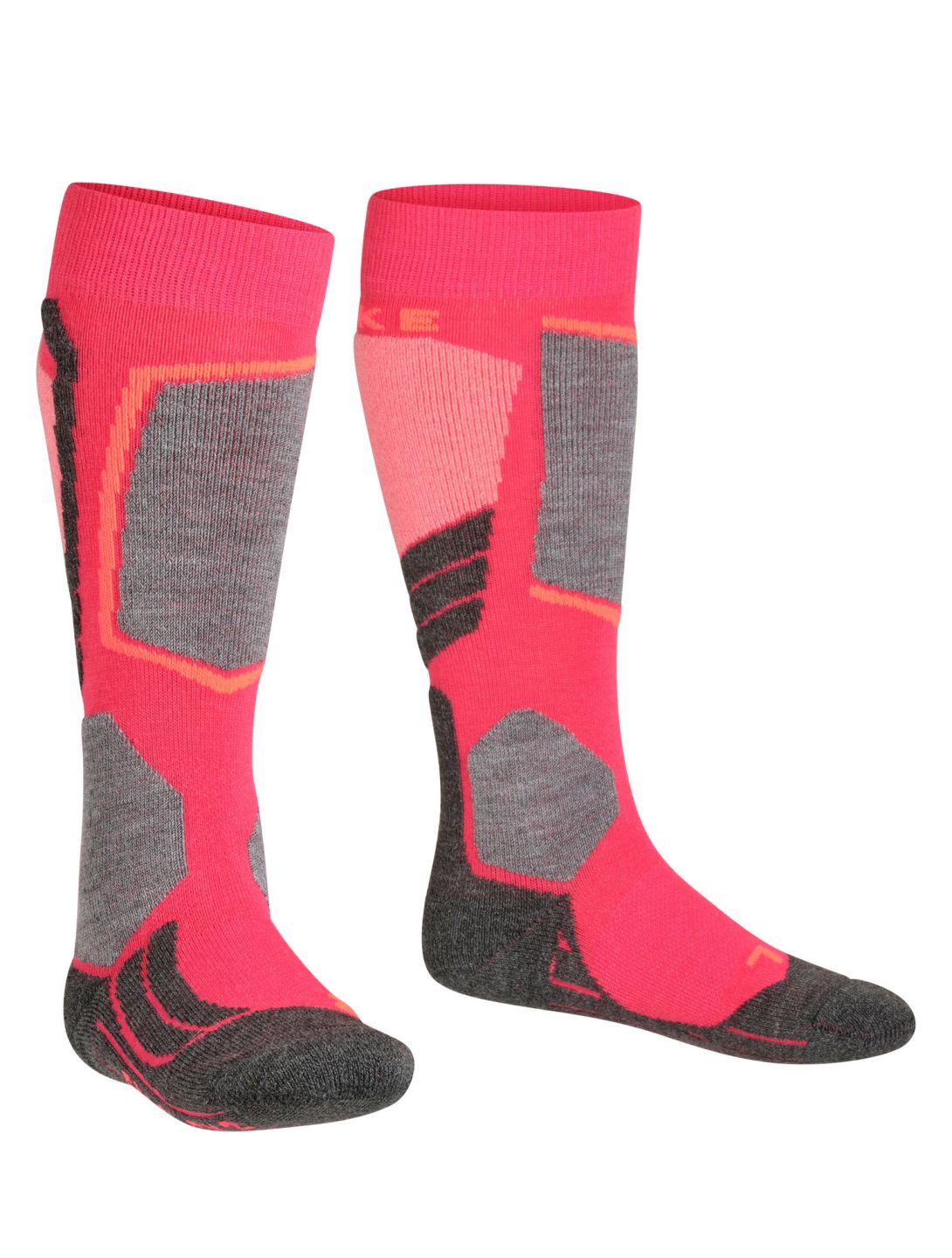 Falke, SK2 Intermediate chaussettes de ski enfants Rose rose 