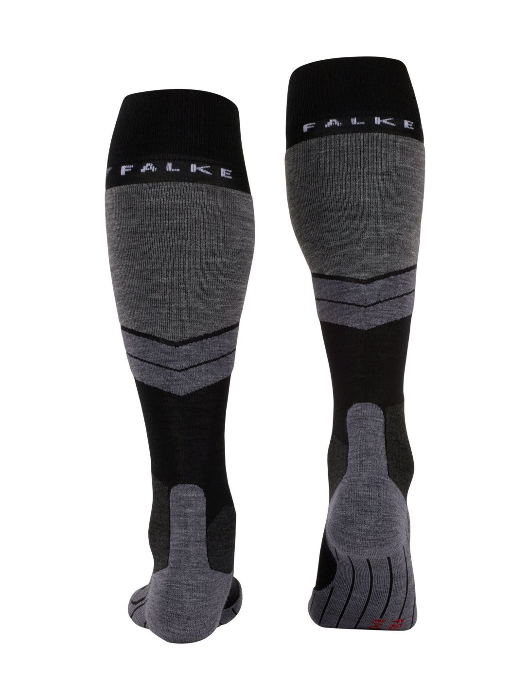 Falke, SK4 Advanced chaussettes de ski femmes Black Mix gris, noir 