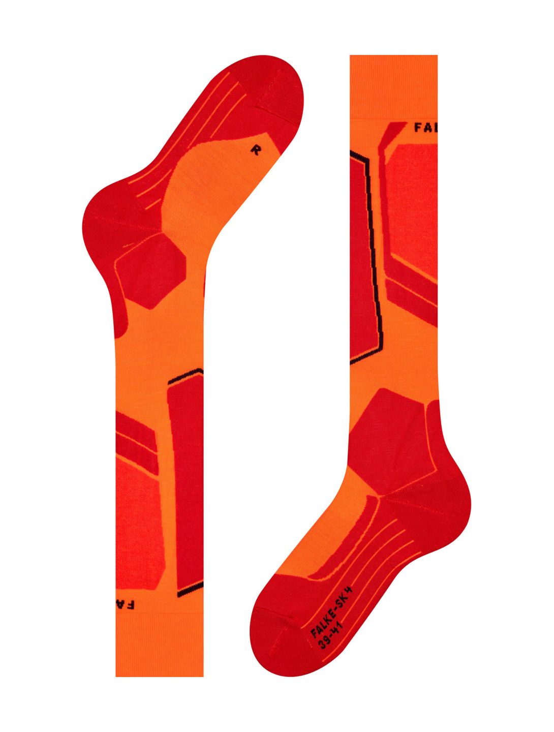 Falke, SK4 Advanced chaussettes de ski hommes Flash Orange orange 