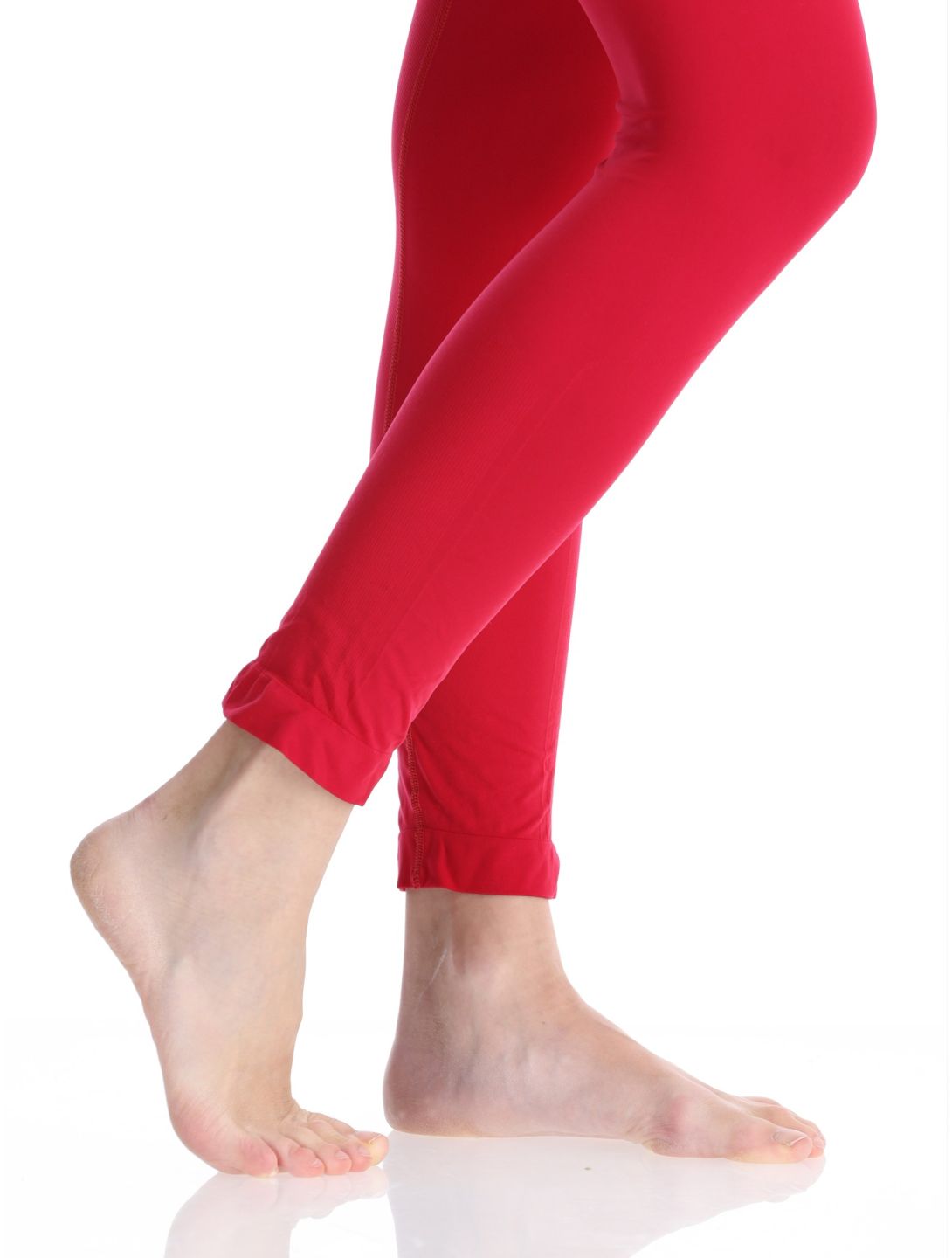 Falke, Long Tights pantalon thermique femmes Red rouge 