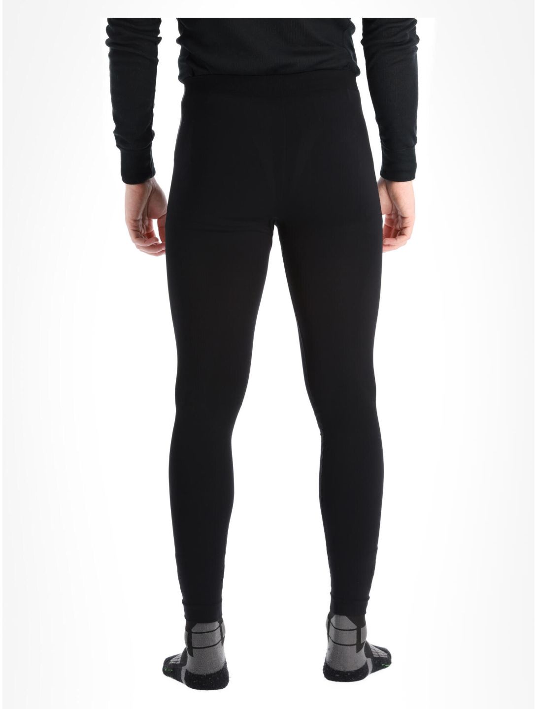 Falke, Long Tights pantalon thermique hommes Black noir 