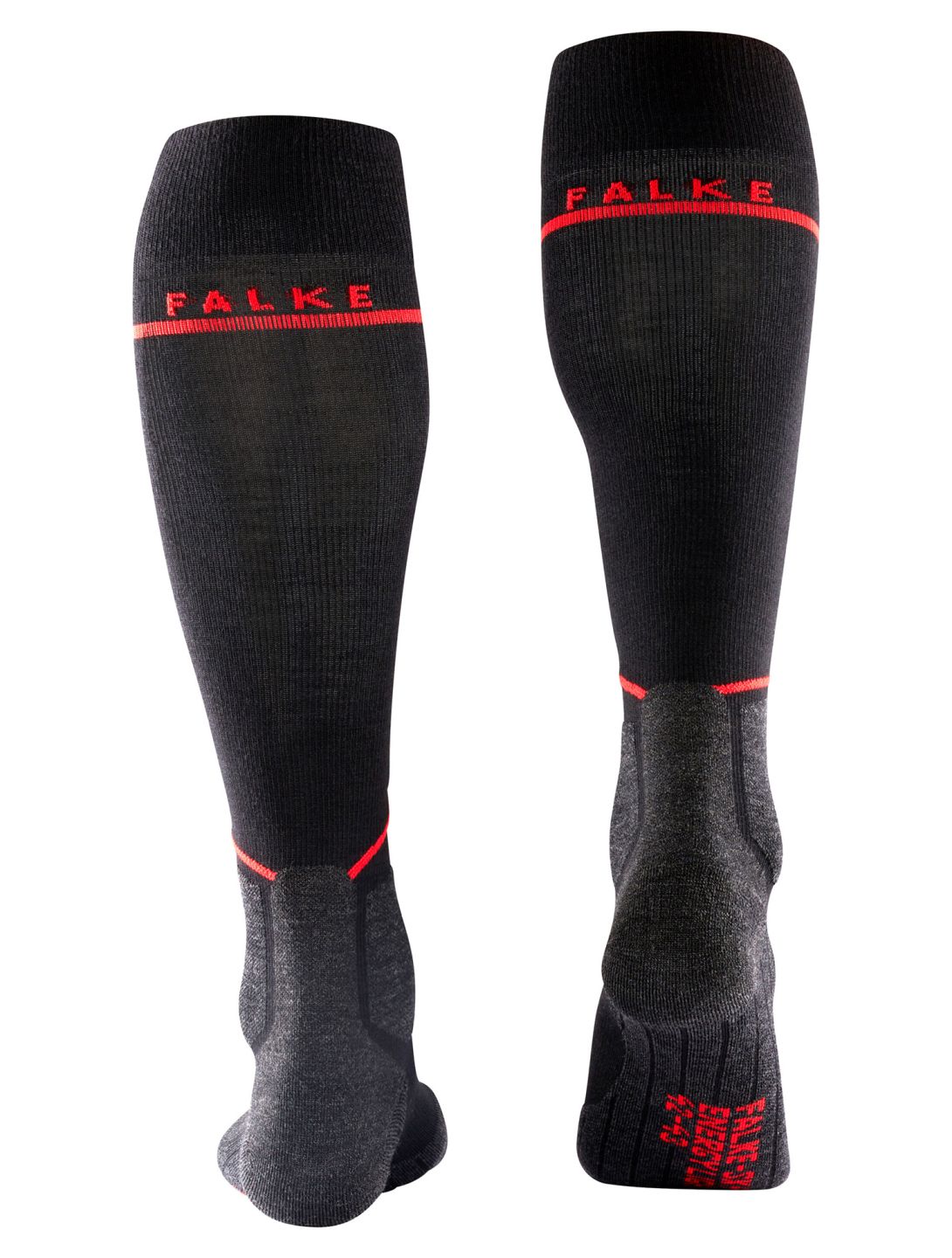 Falke, SK4 Advanced Compression Light chaussette de compression hommes Black Mix gris, noir 