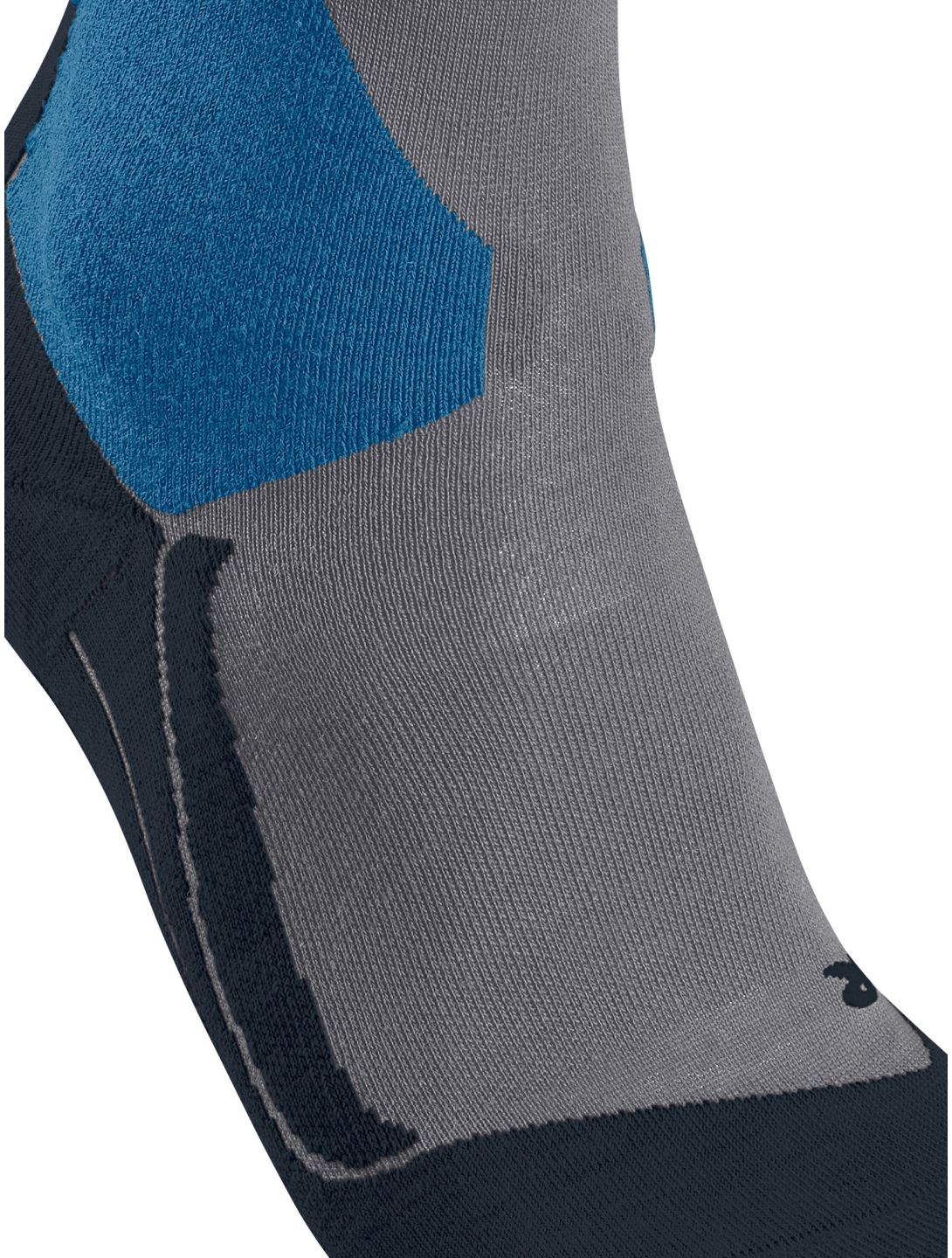 Falke, SK4 Advanced chaussettes de ski hommes M. Grey Melange bleu 