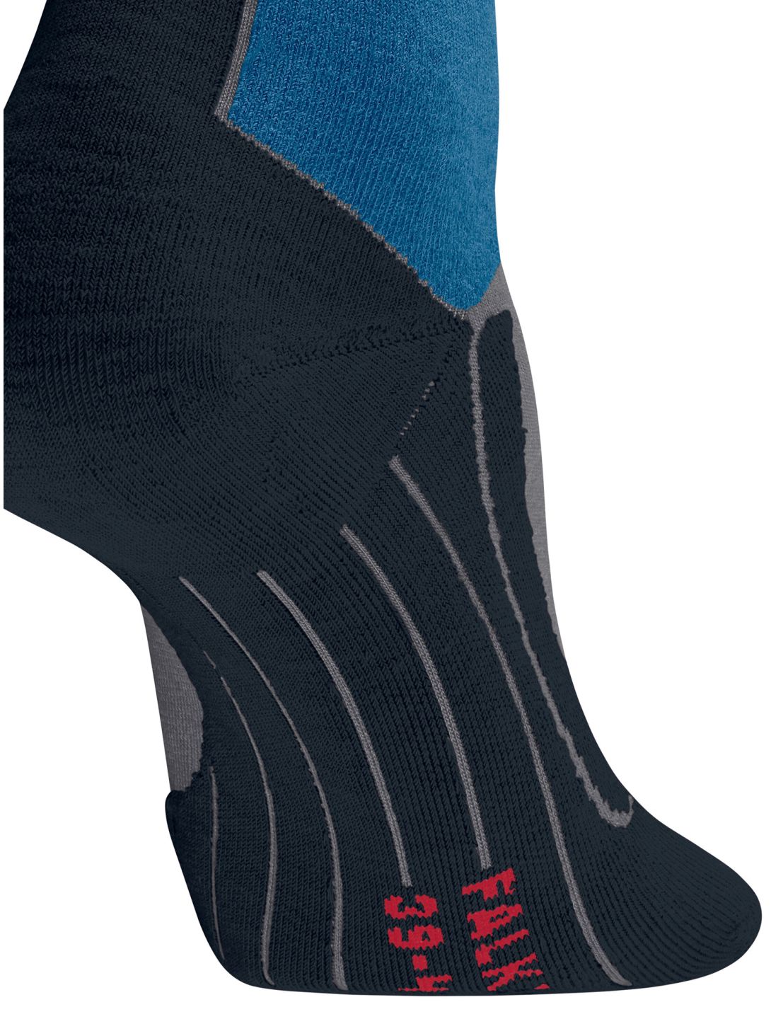 Falke, SK4 Advanced chaussettes de ski hommes M. Grey Melange bleu 