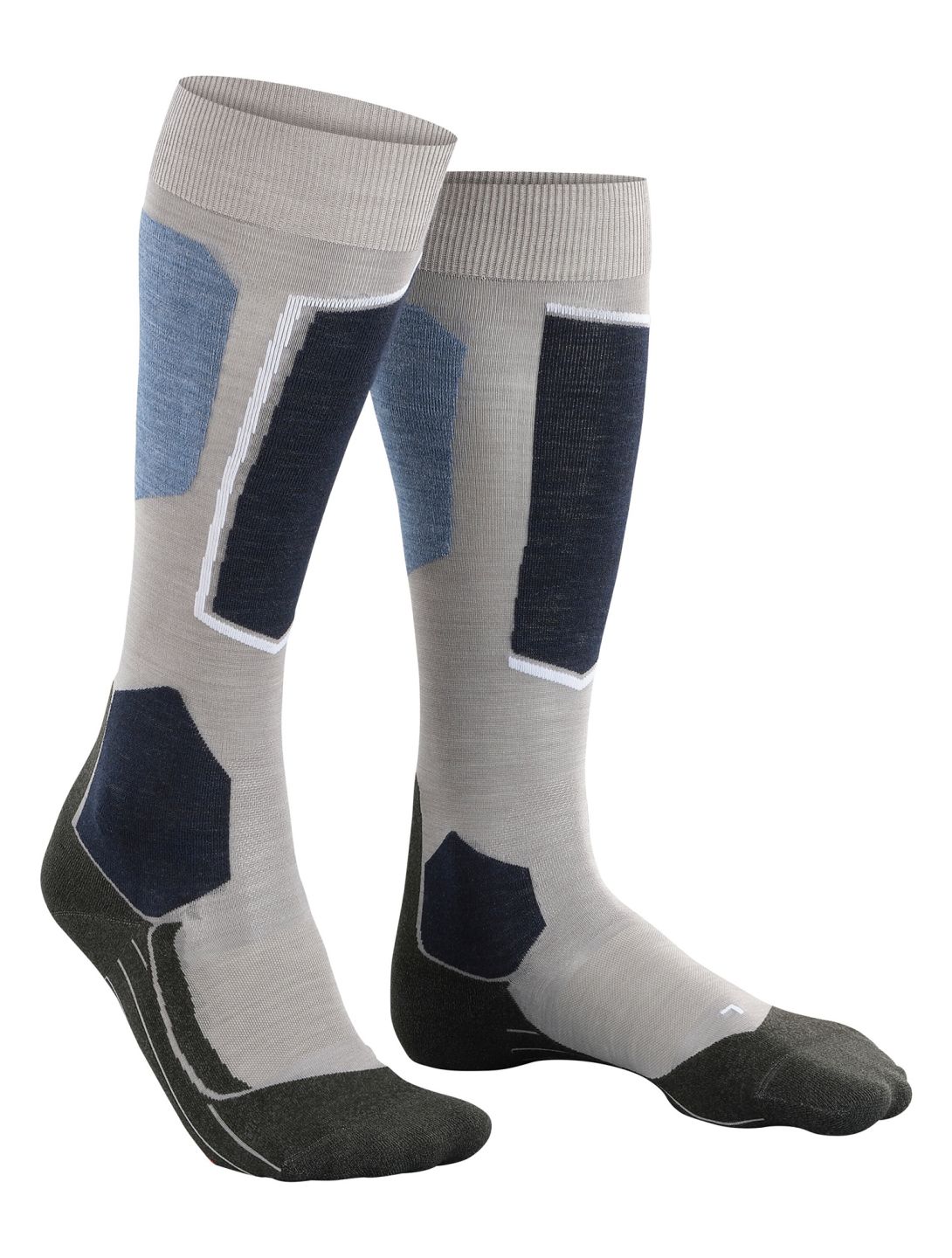 Falke, SK6 Pro chaussettes de ski femmes M. Grey Melange gris 