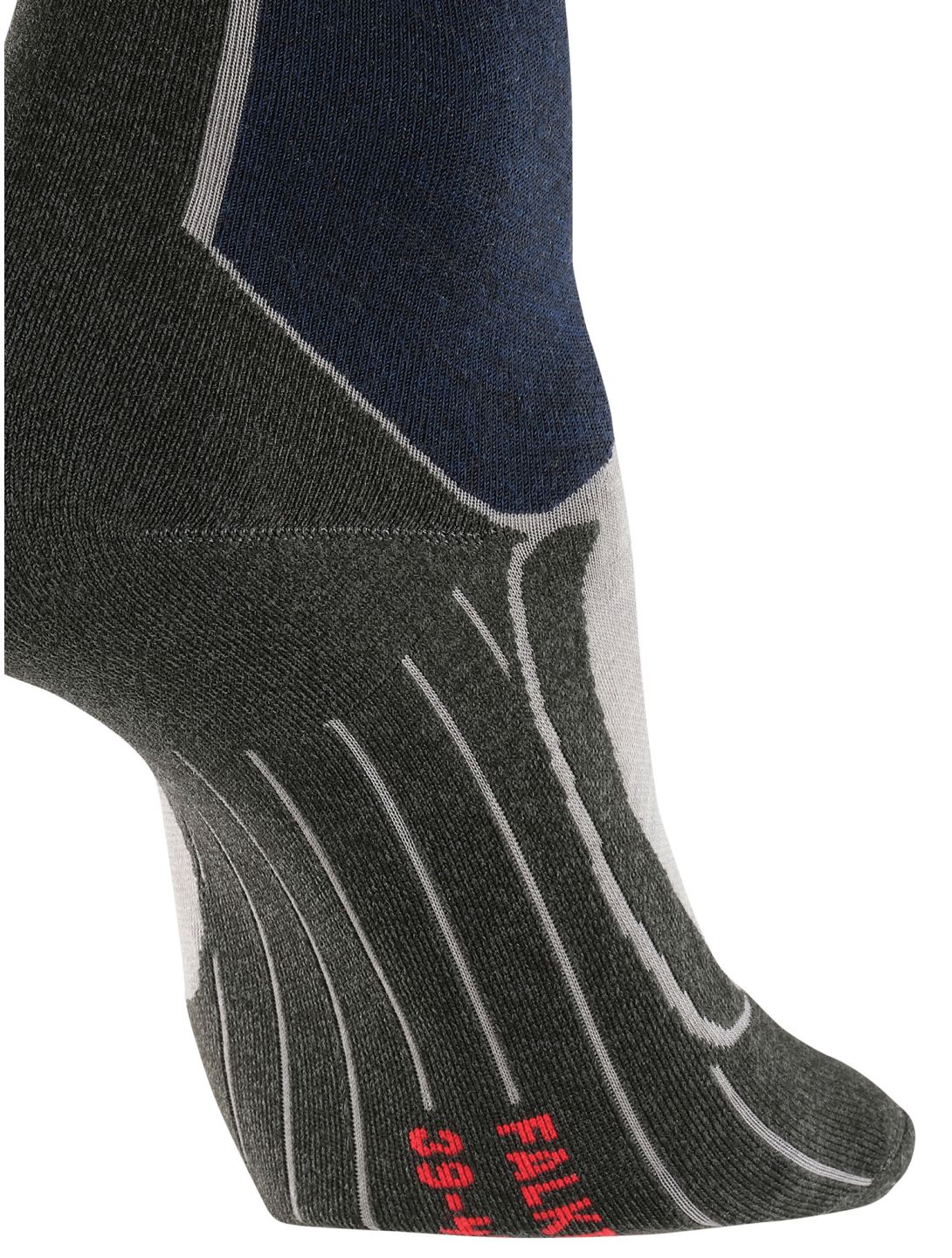 Falke, SK6 Pro chaussettes de ski femmes M. Grey Melange gris 