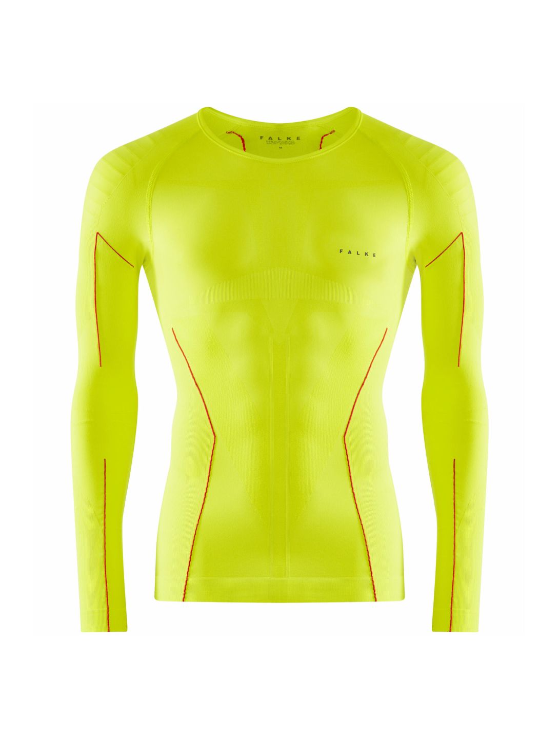 Falke, W Longsl. T M chemise thermo hommes bright jaune 