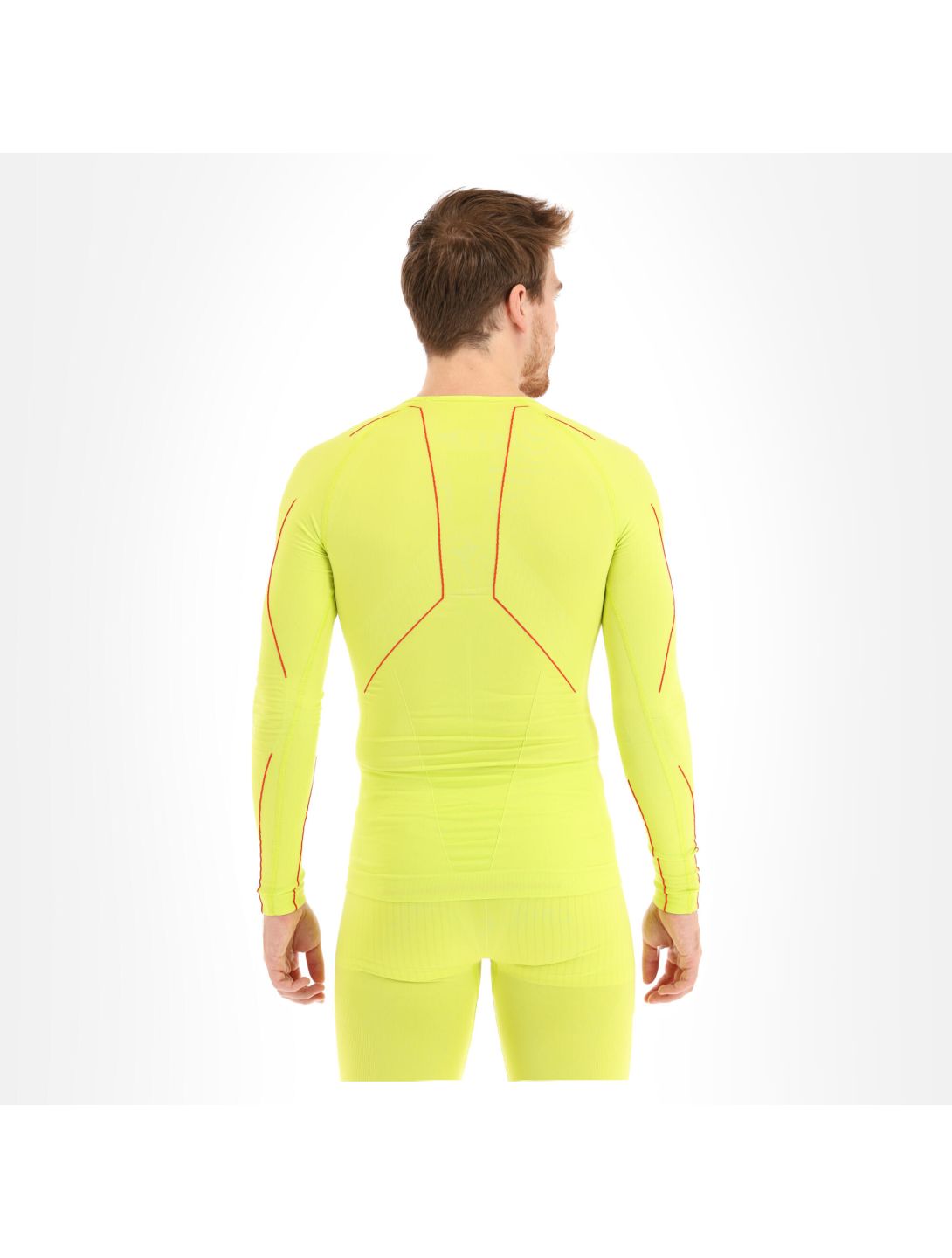 Falke, W Longsl. T M chemise thermo hommes bright jaune 