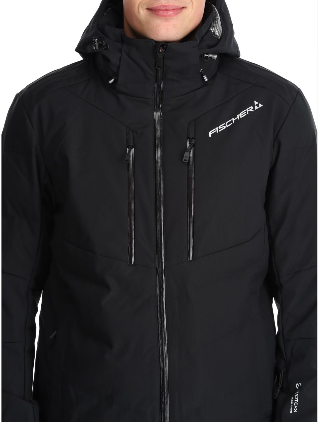 Fischer, Anniversary veste de ski hommes Black noir 