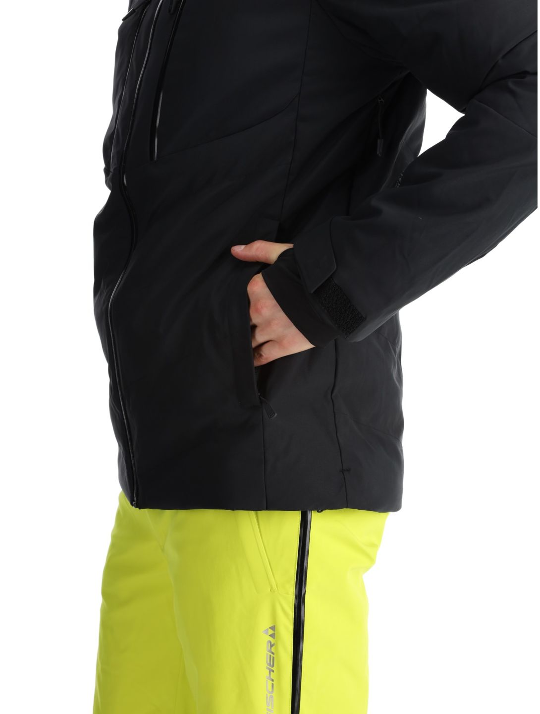 Fischer, Anniversary veste de ski hommes Black noir 