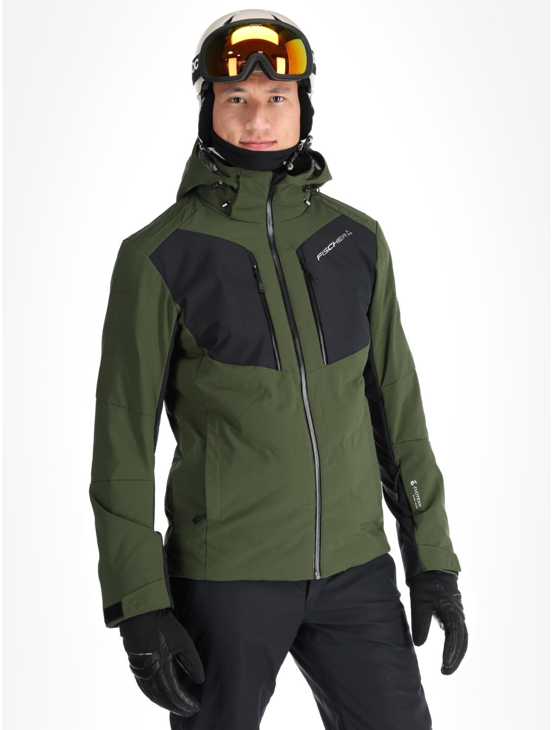 Fischer, Anniversary veste de ski hommes R.Green-R.Green-Black 