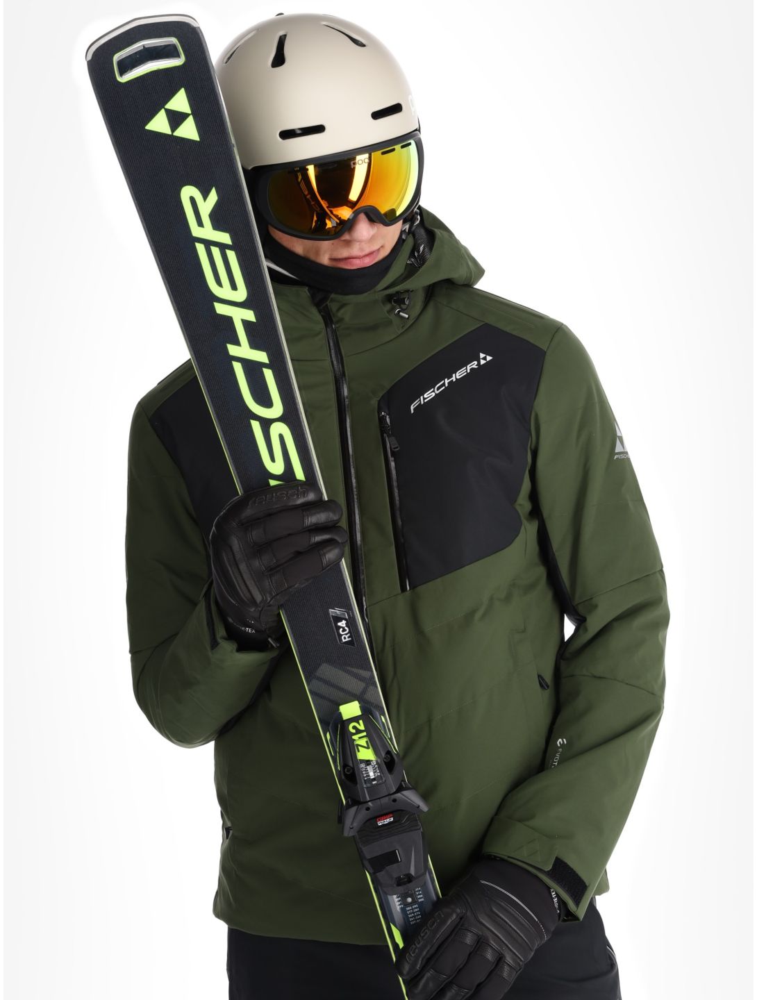 Fischer, Anniversary veste de ski hommes R.Green-R.Green-Black 