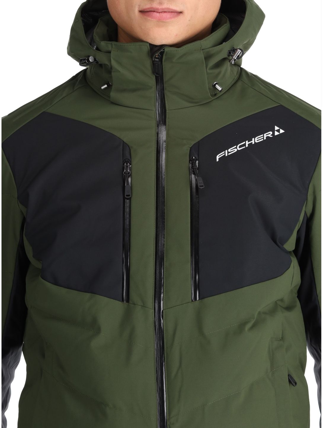 Fischer, Anniversary veste de ski hommes R.Green-R.Green-Black 