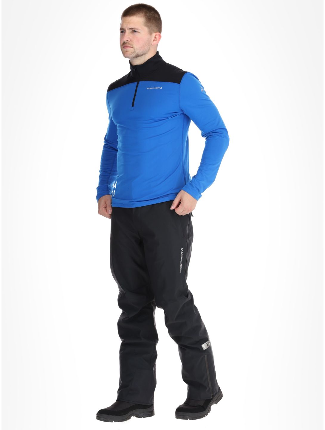 Fischer, Base Pro pull de ski hommes O.Blue-O.Blue-Black 