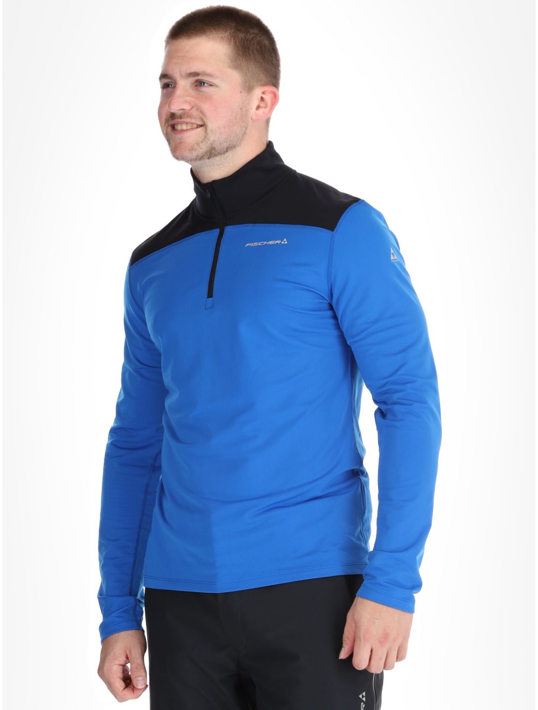 Fischer, Base Pro pull de ski hommes O.Blue-O.Blue-Black 