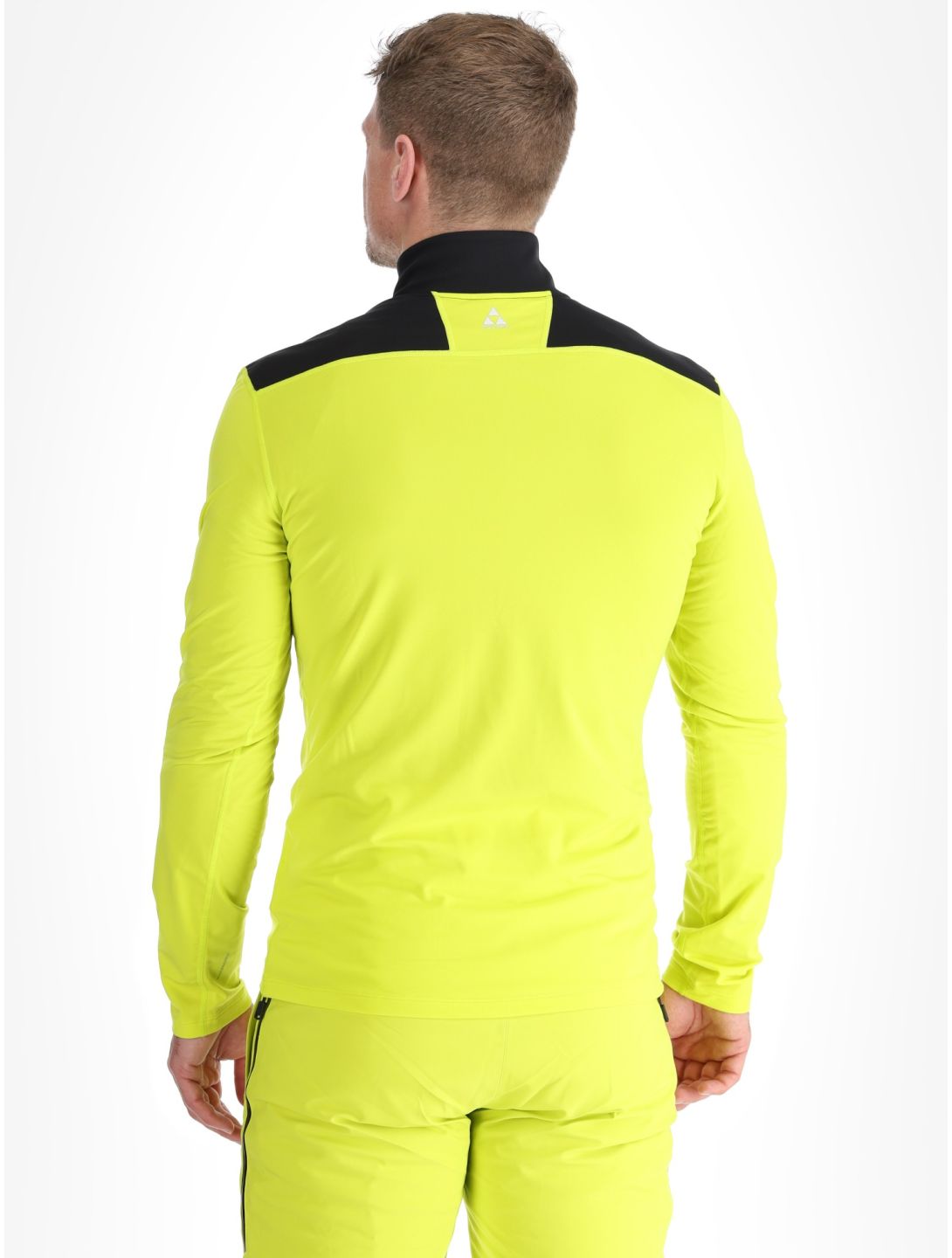 Fischer, Base Pro pull de ski hommes Yellow F-Yellow F-Black 