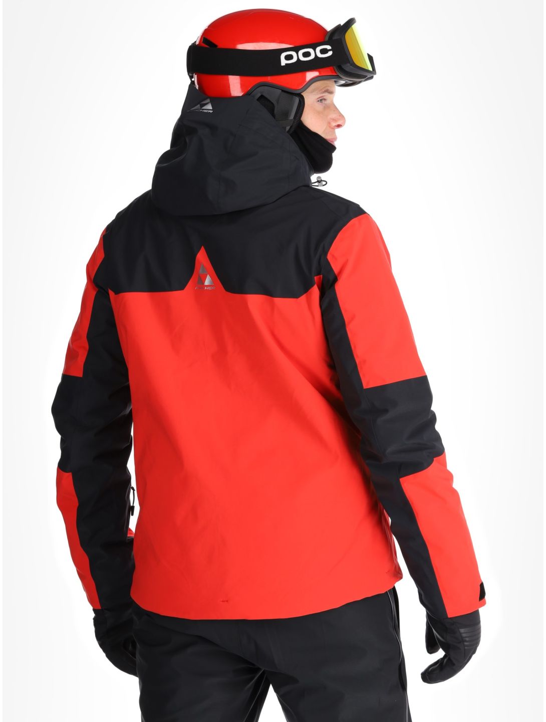 Fischer, Cascade veste de ski hommes C.Red-C.Red-Black 