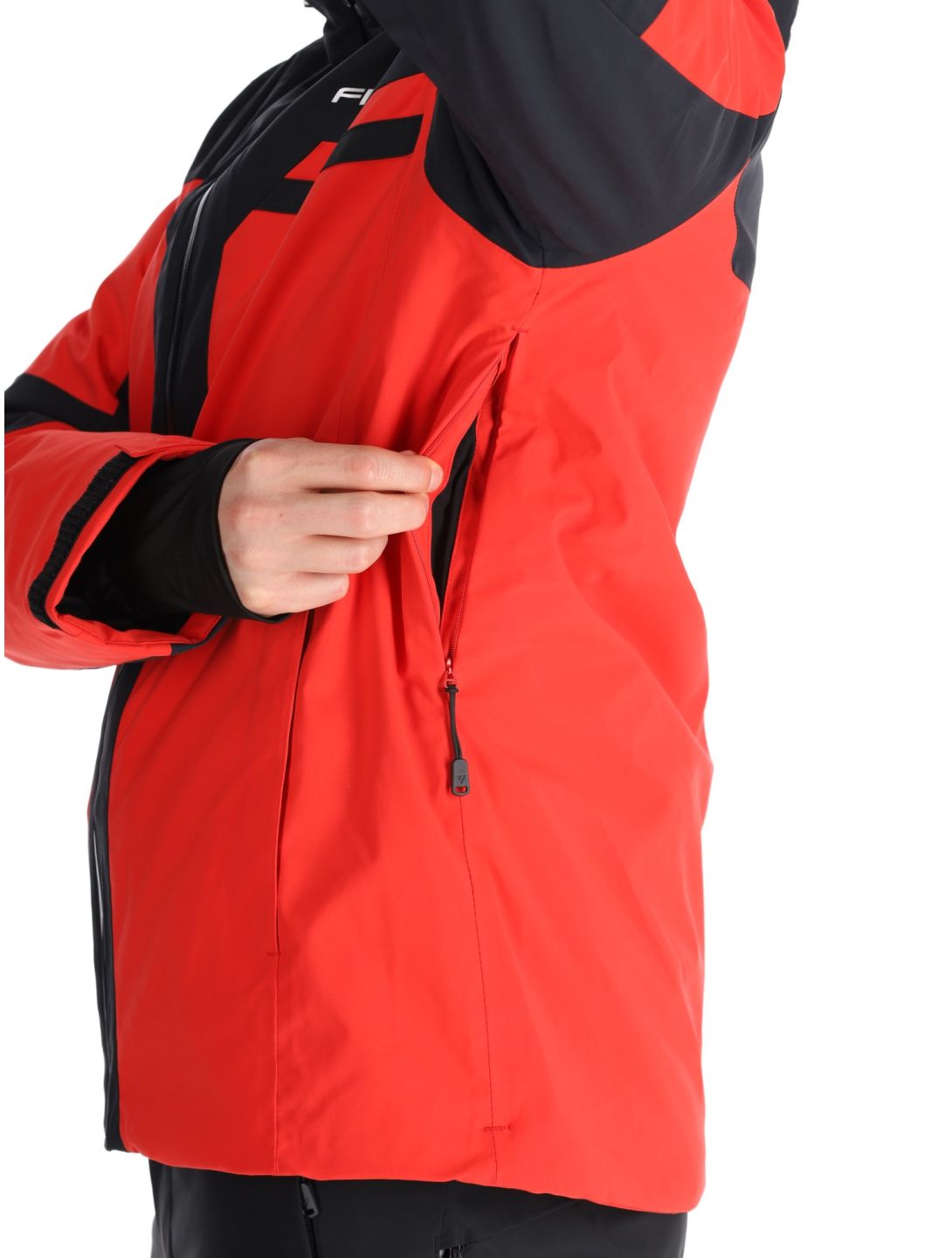 Fischer, Cascade veste de ski hommes C.Red-C.Red-Black 