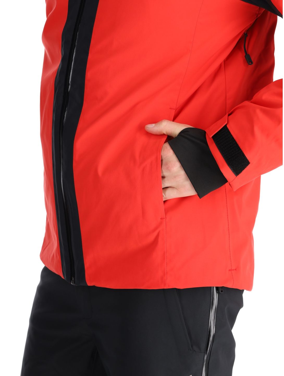 Fischer, Cascade veste de ski hommes C.Red-C.Red-Black 