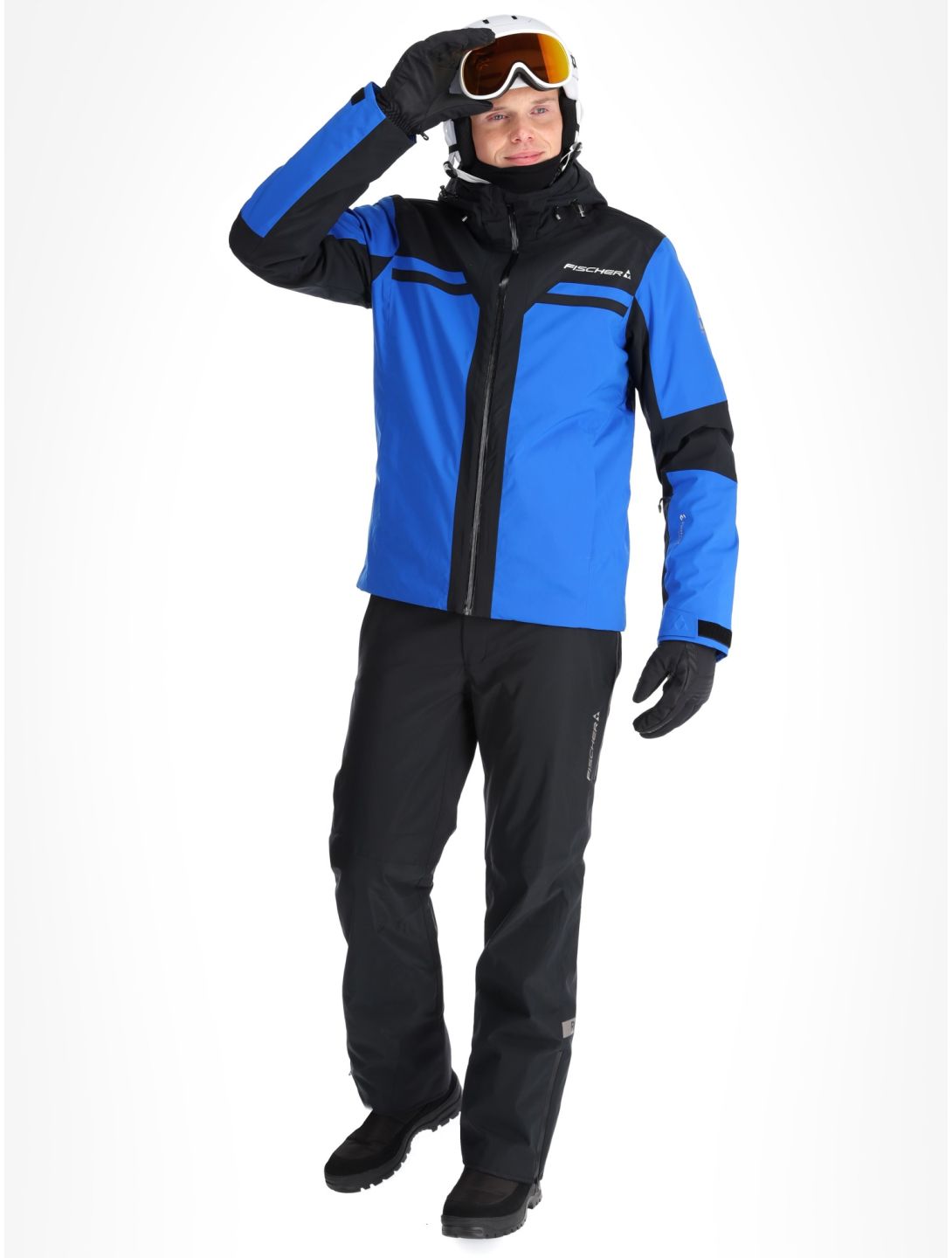 Fischer, Cascade veste de ski hommes O.Blue-O.Blue-Black 