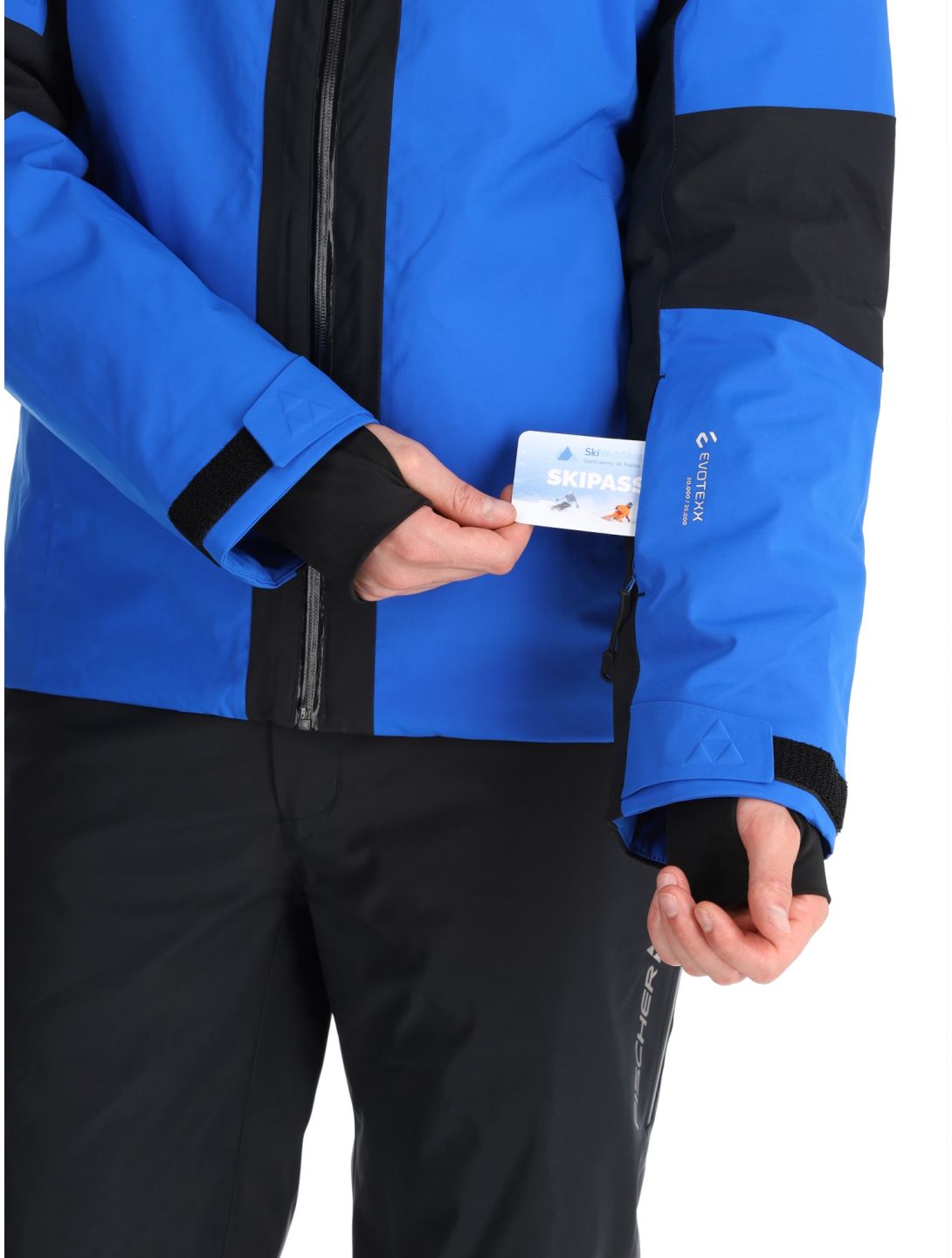 Fischer, Cascade veste de ski hommes O.Blue-O.Blue-Black 