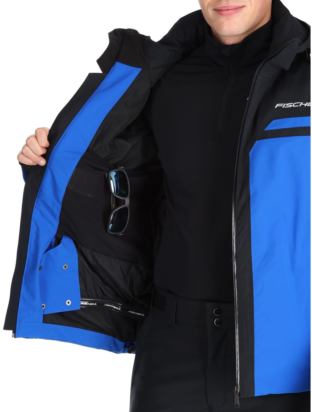 Fischer, Cascade veste de ski hommes O.Blue-O.Blue-Black 