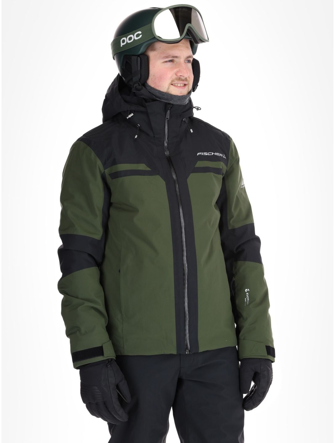 Fischer, Cascade veste de ski hommes R.Green-R.Green-Black 