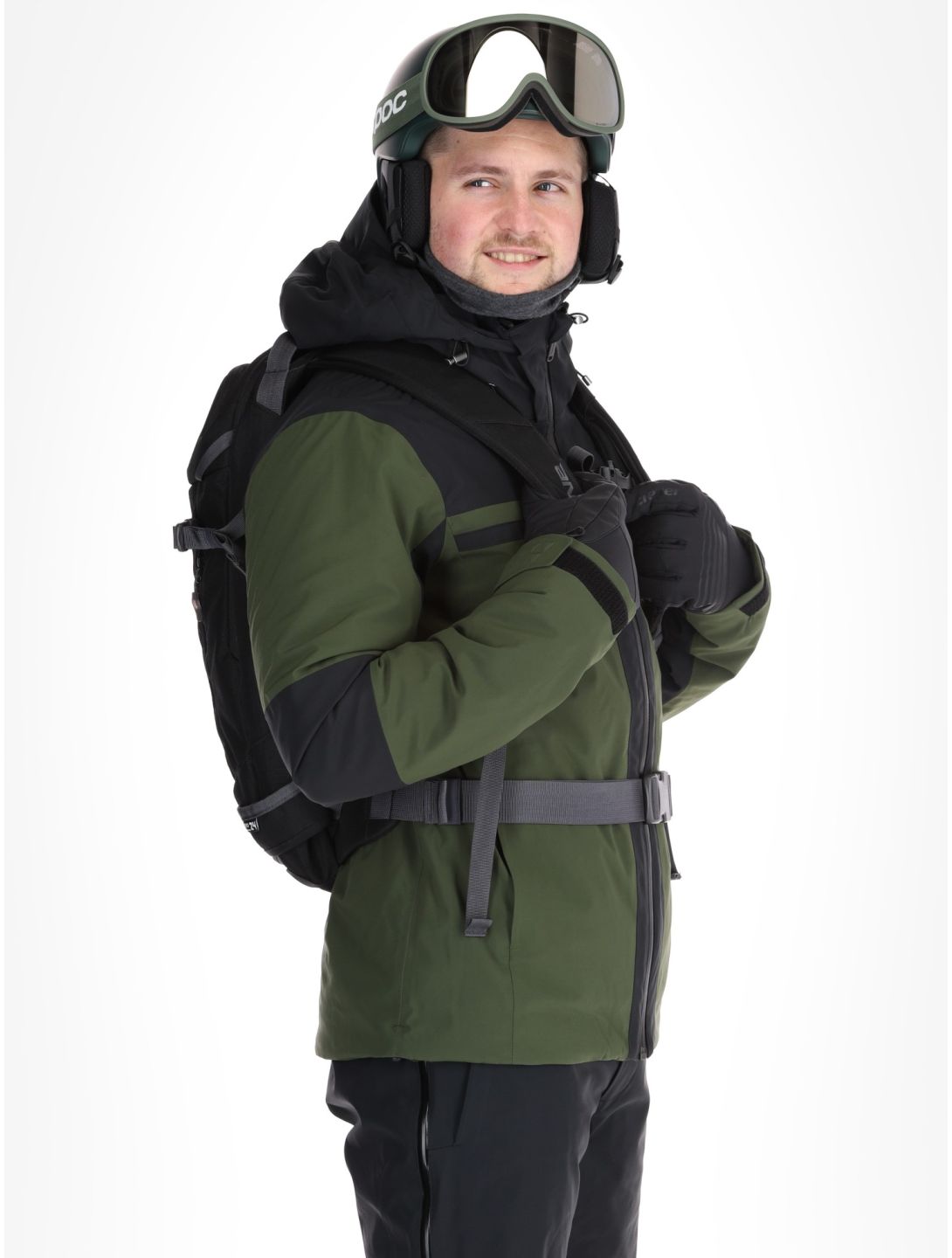 Fischer, Cascade veste de ski hommes R.Green-R.Green-Black 