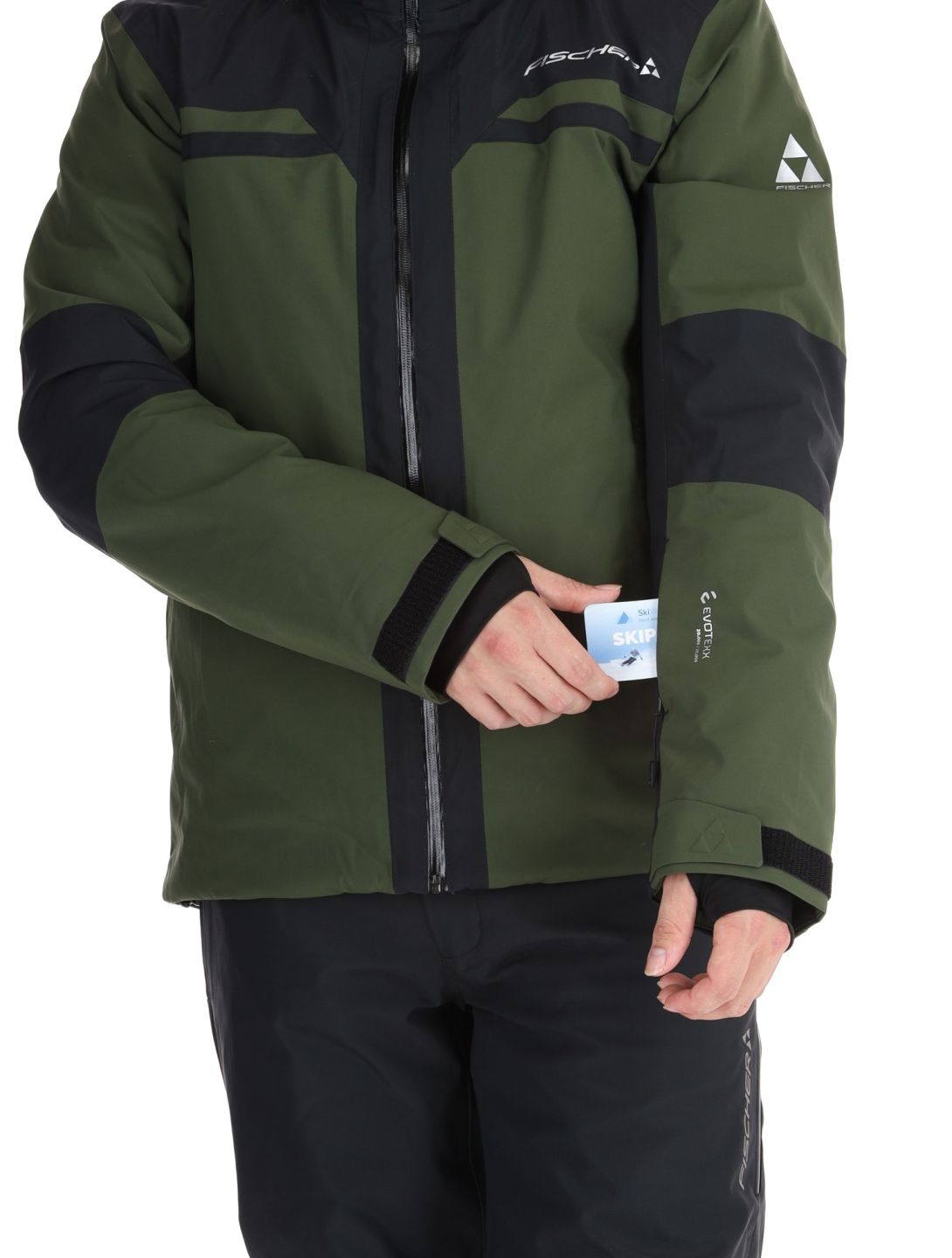 Fischer, Cascade veste de ski hommes R.Green-R.Green-Black 