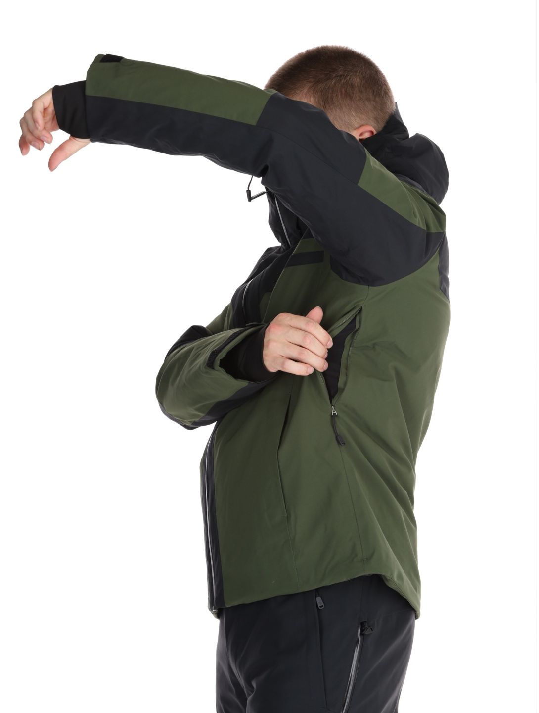 Fischer, Cascade veste de ski hommes R.Green-R.Green-Black 