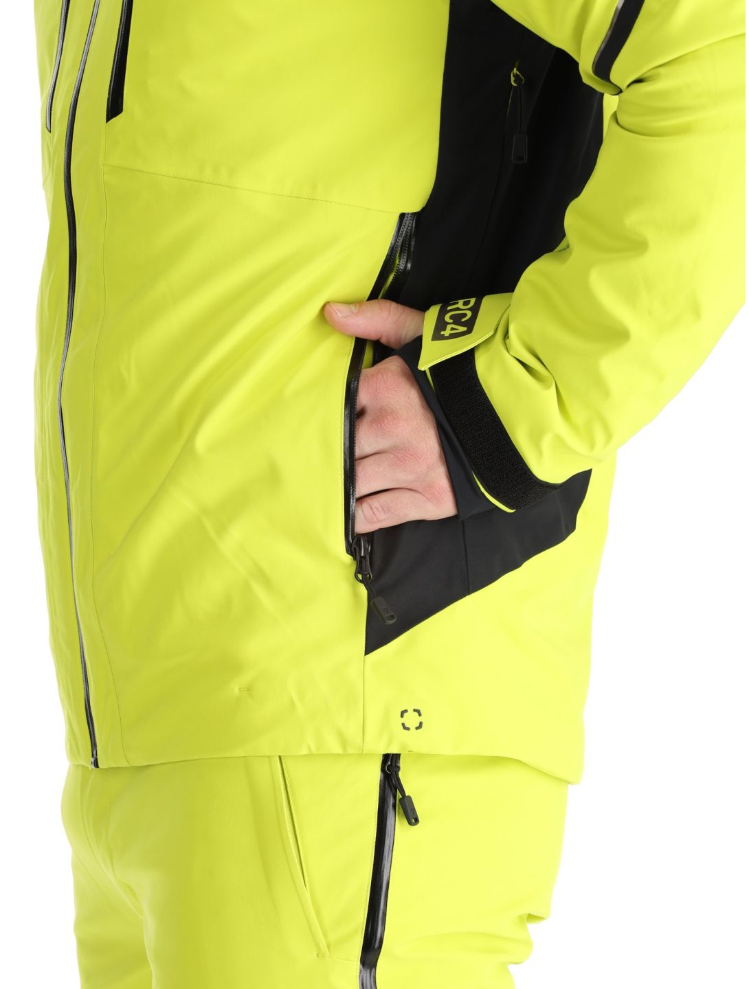 Fischer, RC4 veste de ski hommes Fischer Yellow jaune 