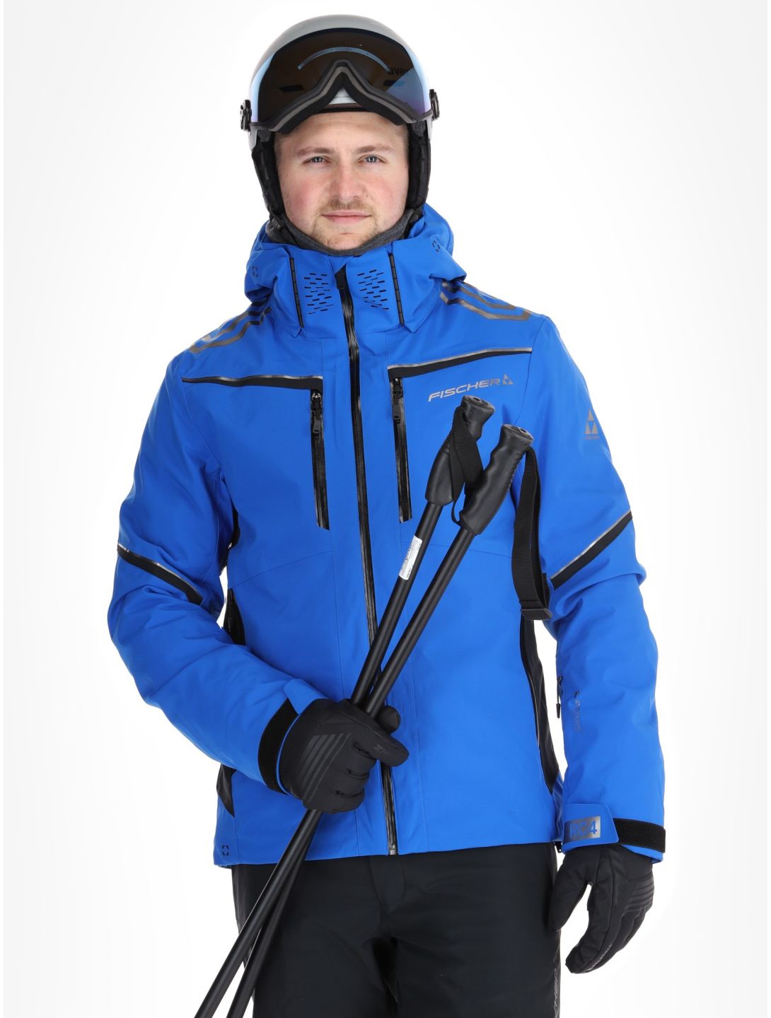 Fischer, RC4 veste de ski hommes Prince Blue bleu 