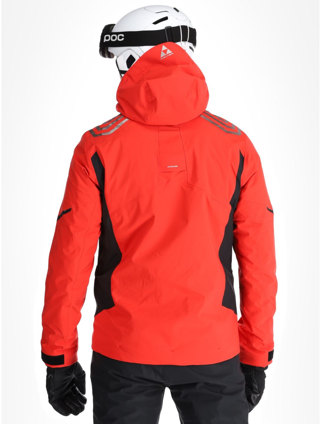 Fischer, RC4 veste de ski hommes Red rouge 