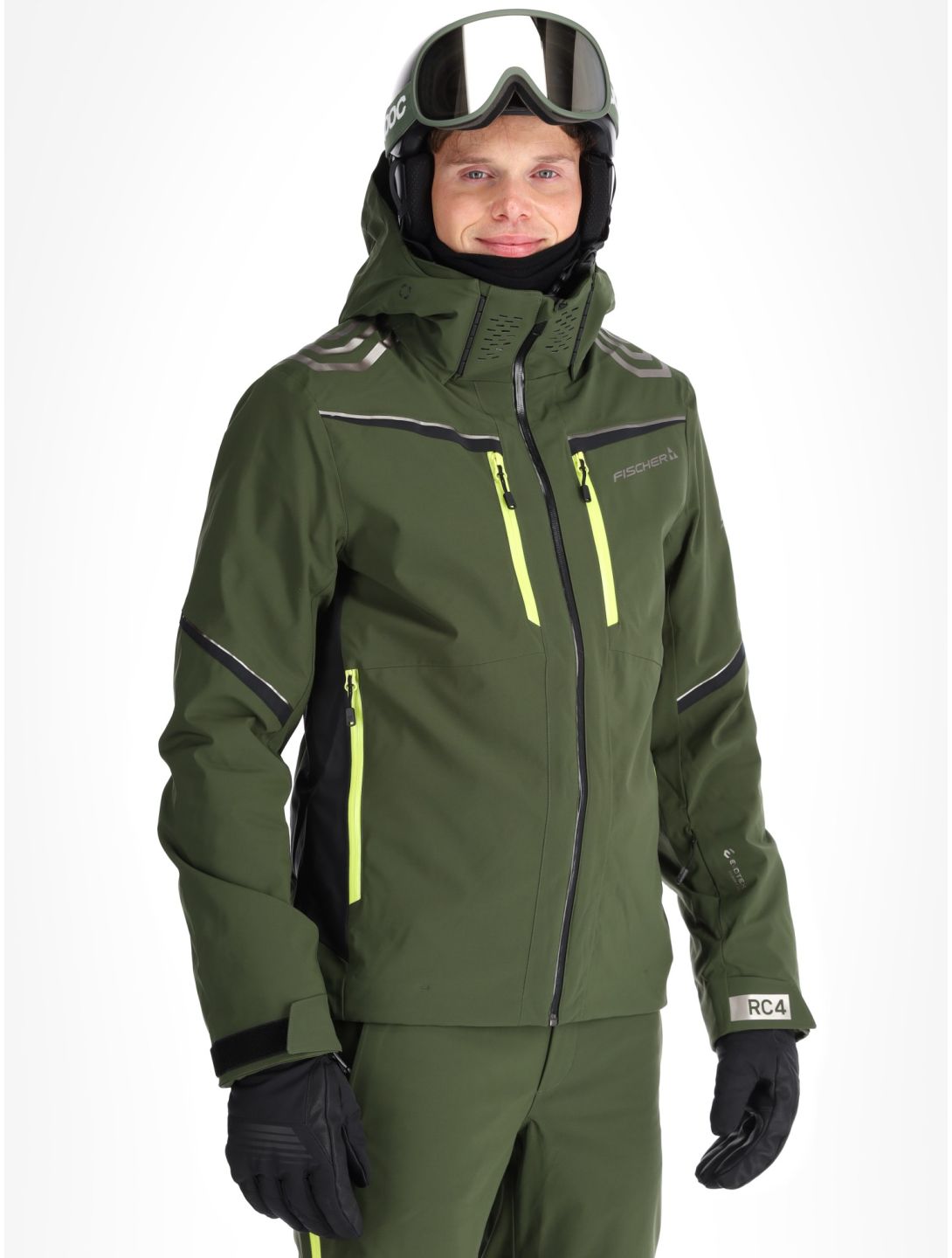 Fischer, RC4 veste de ski hommes Rifle Green vert 