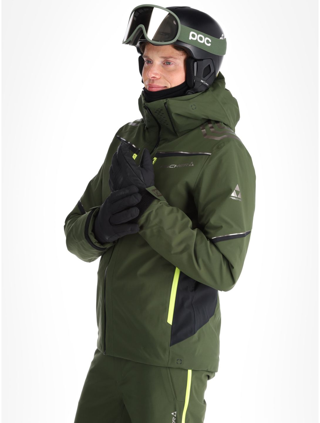 Fischer, RC4 veste de ski hommes Rifle Green vert 