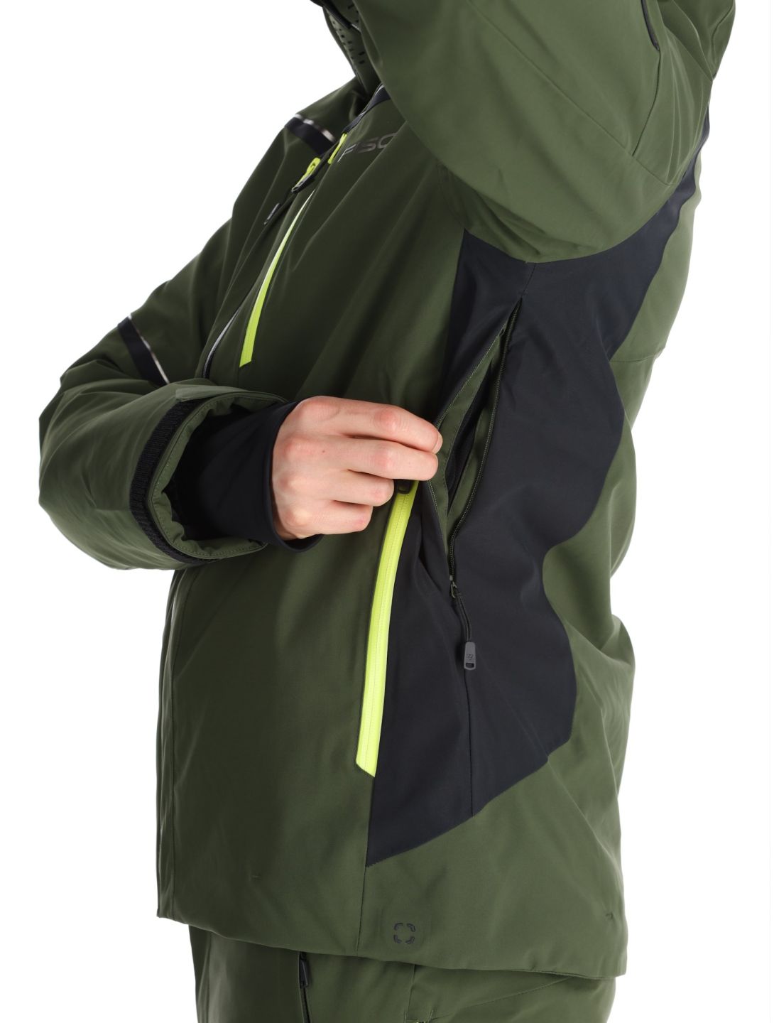 Fischer, RC4 veste de ski hommes Rifle Green vert 