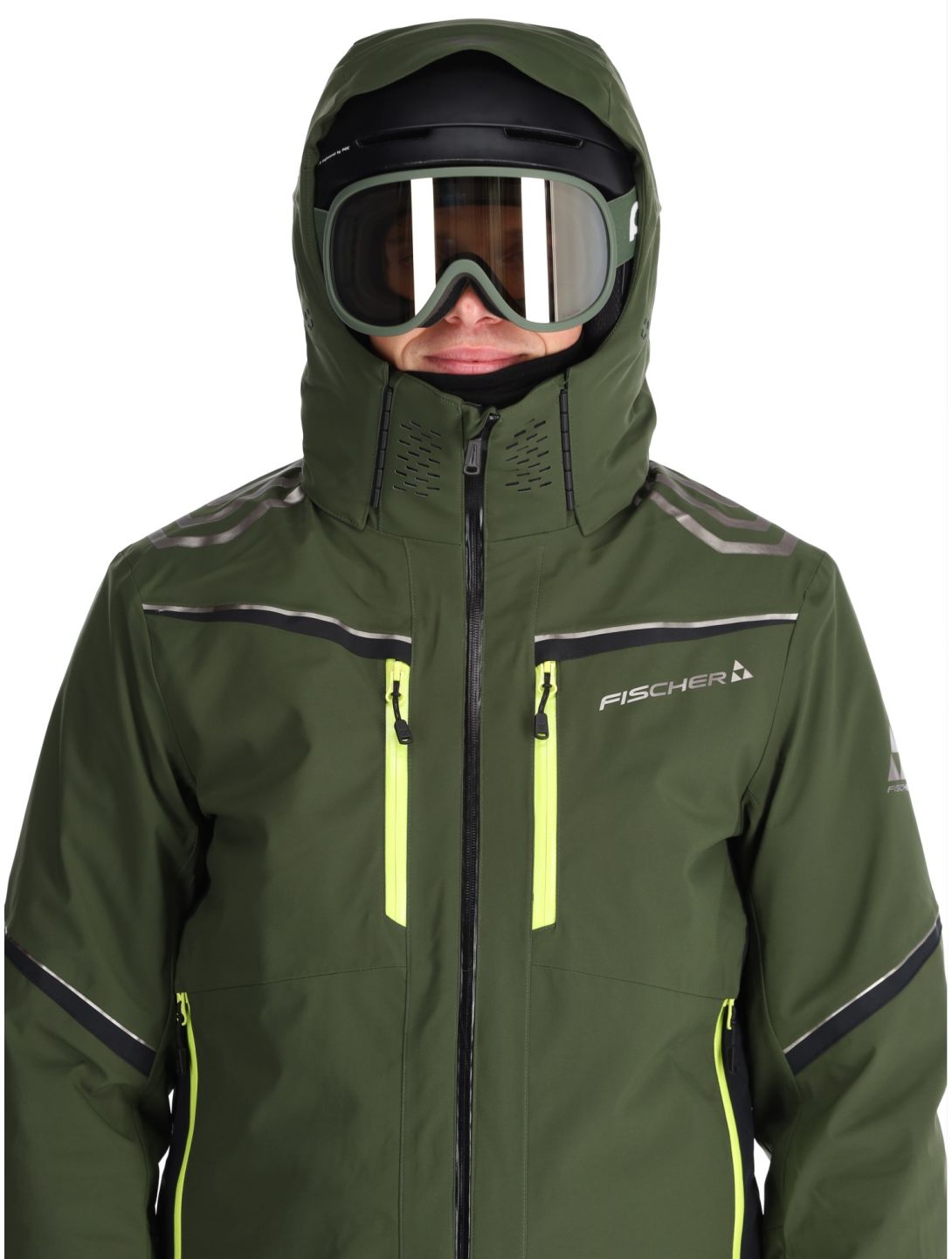 Fischer, RC4 veste de ski hommes Rifle Green vert 