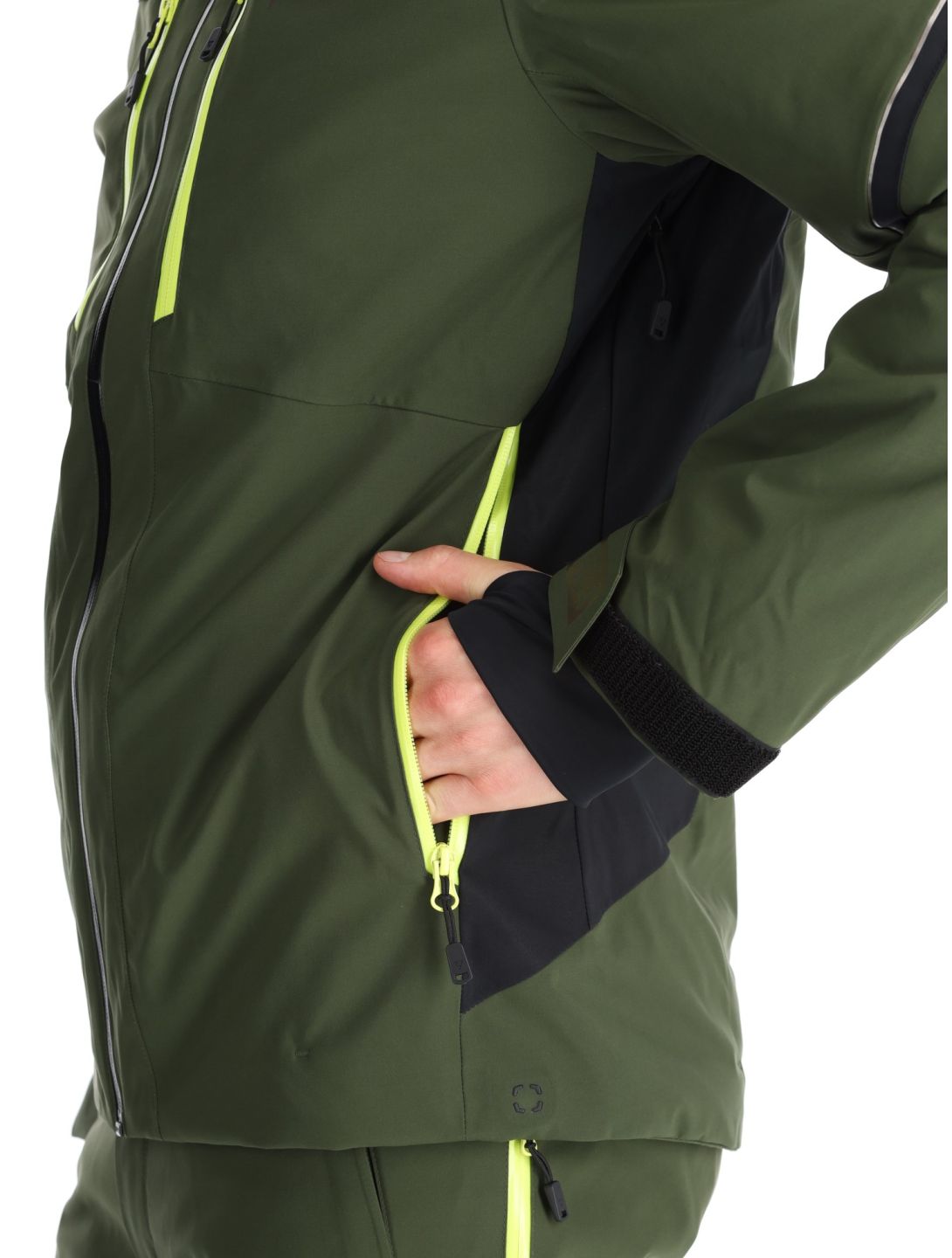 Fischer, RC4 veste de ski hommes Rifle Green vert 