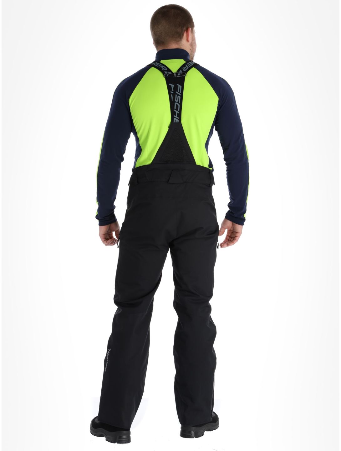 Fischer, RC4 pantalon de ski hommes Black noir 