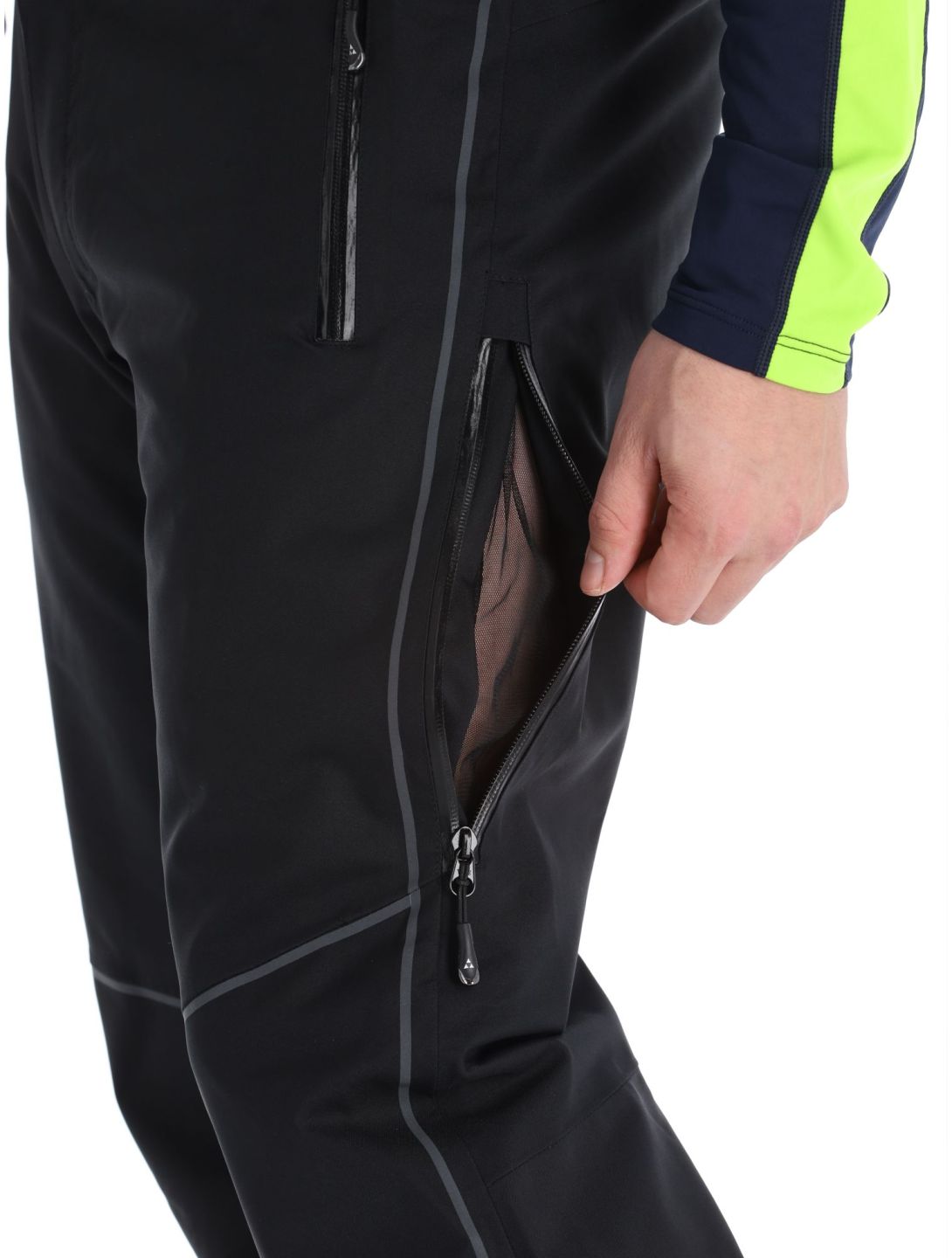 Fischer, RC4 pantalon de ski hommes Black noir 