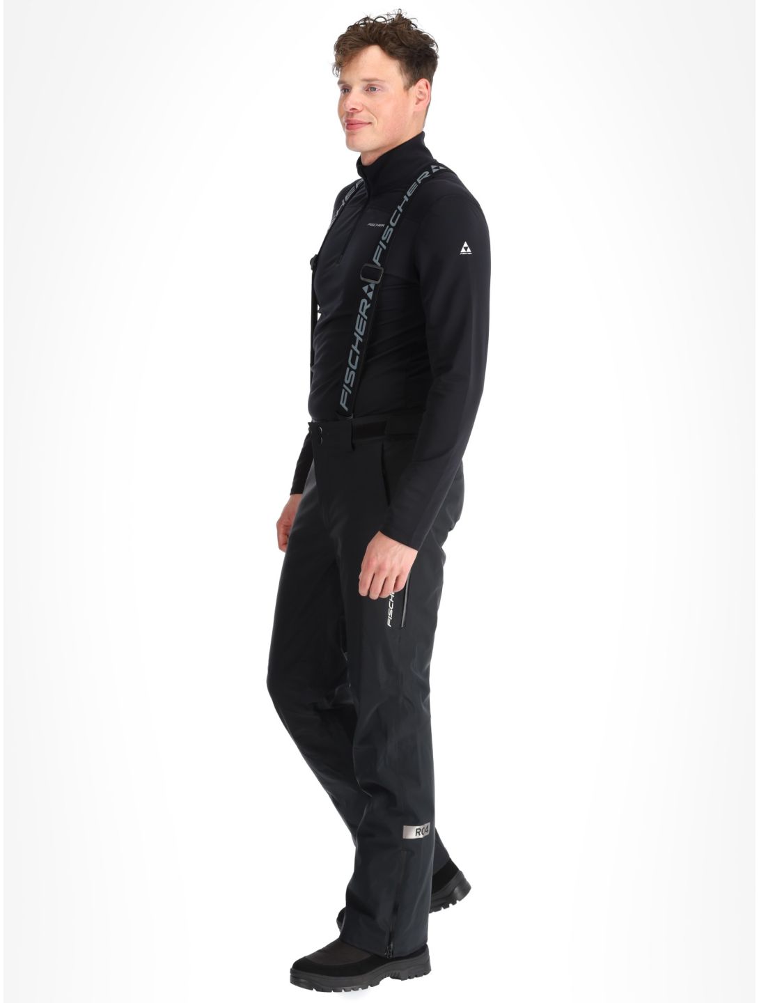 Fischer, RC4 pantalon de ski hommes Black noir 