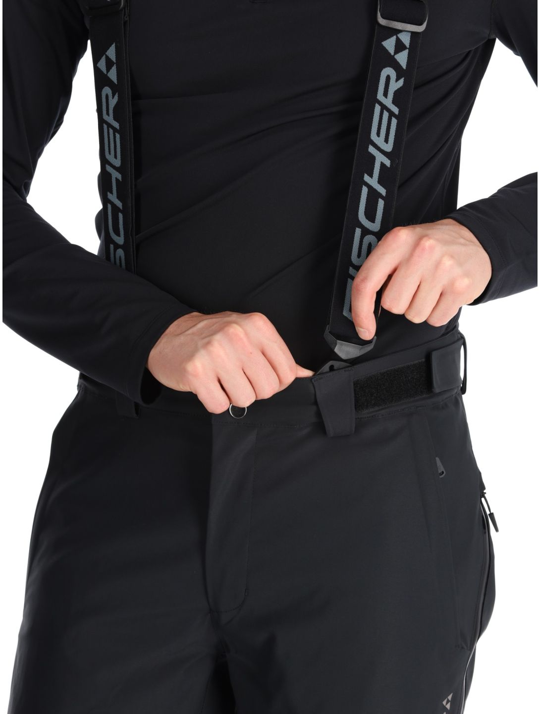 Fischer, RC4 pantalon de ski hommes Black noir 