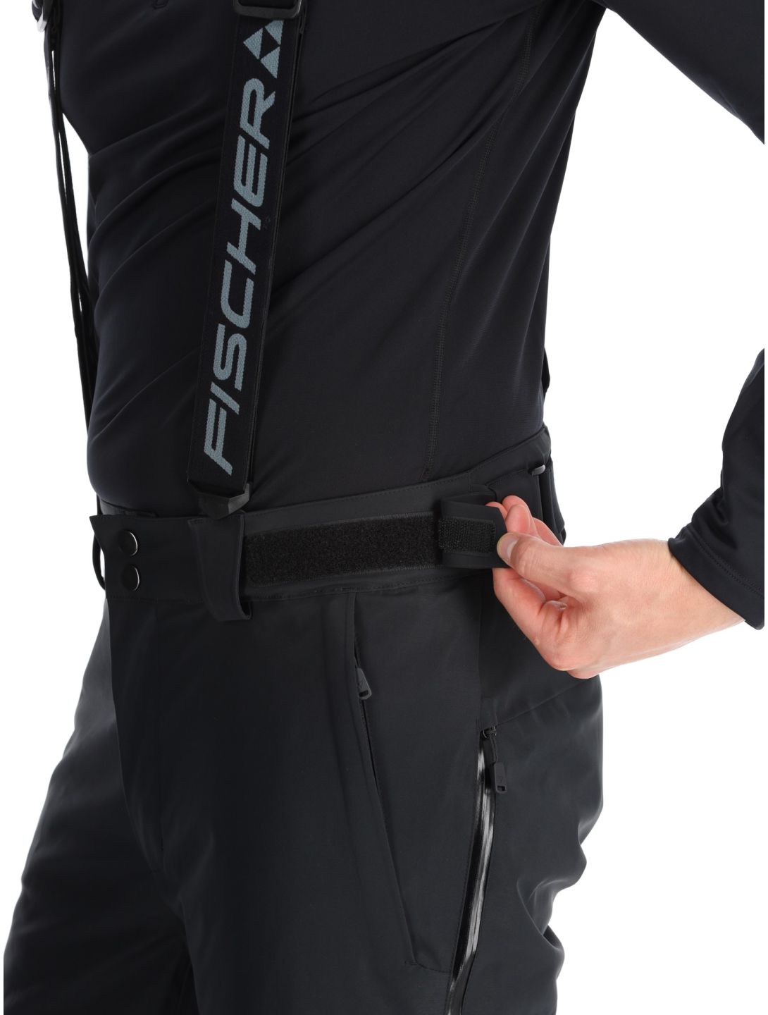 Fischer, RC4 pantalon de ski hommes Black noir 