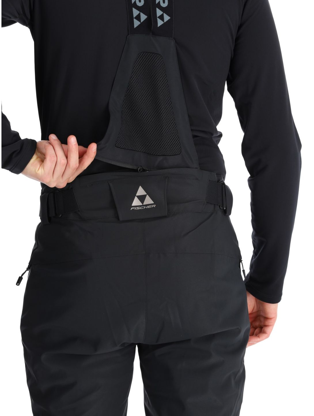 Fischer, RC4 pantalon de ski hommes Black noir 