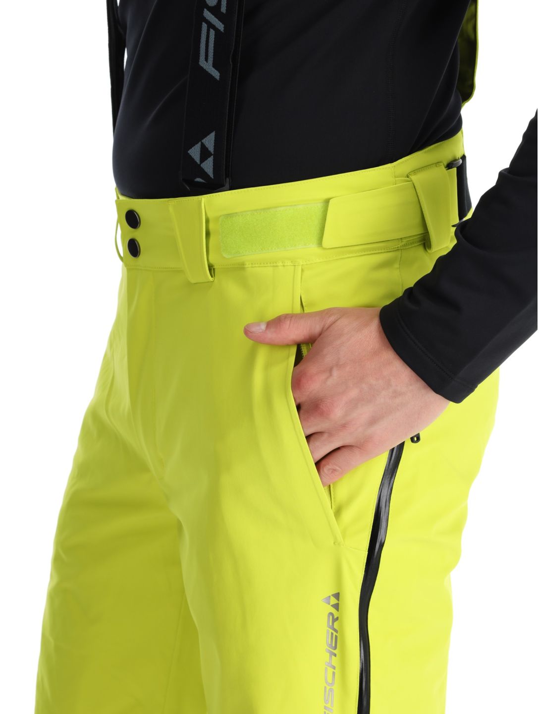 Fischer, RC4 pantalon de ski hommes Fischer Yellow jaune 