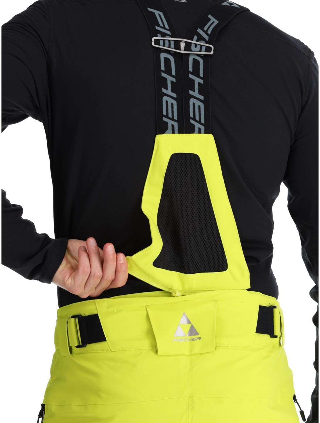 Fischer, RC4 pantalon de ski hommes Fischer Yellow jaune 