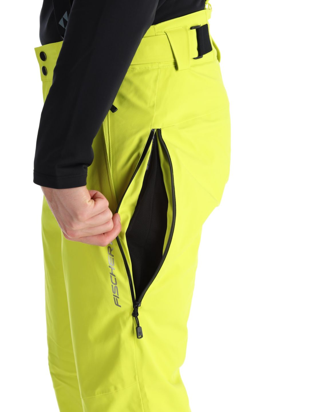 Fischer, RC4 pantalon de ski hommes Fischer Yellow jaune 