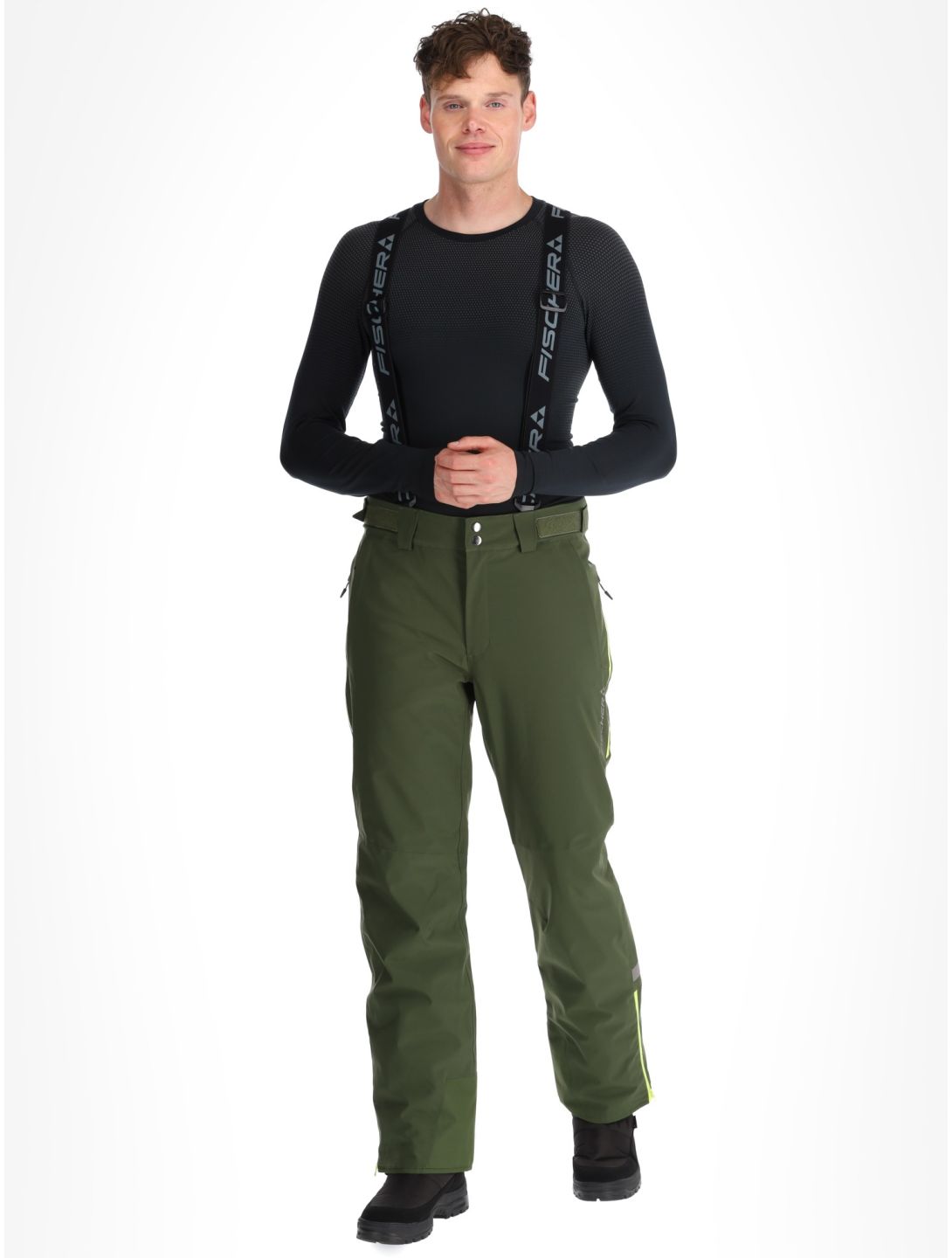 Fischer, RC4 pantalon de ski hommes Rifle Green vert 