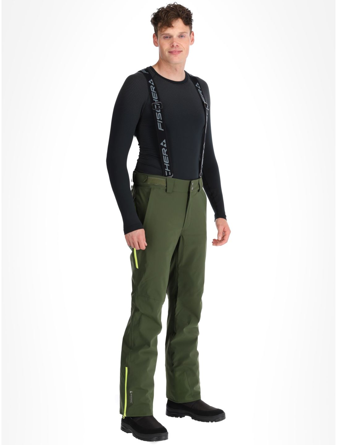 Fischer, RC4 pantalon de ski hommes Rifle Green vert 